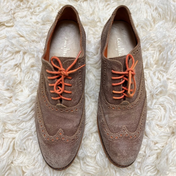 Cole Haan Alisa Oxford Loafers Brown Size 8.5 - Picture 1 of 7